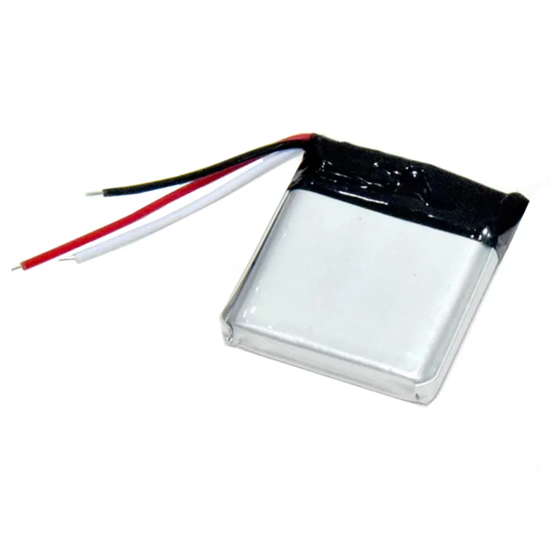 663032 3.7V 800mAh 3 Wires Built-In Polymer Lithium Battery Applicable To Smart Children'S Watch Smartphone Toy GPS MP3 MP4 PDA