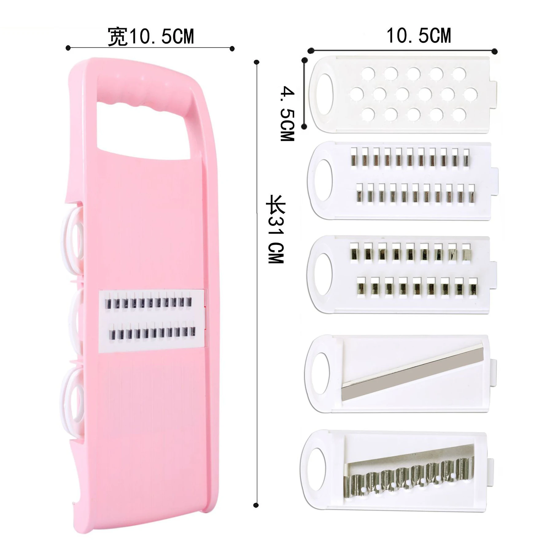 5 في 1 متعددة الوظائف الخضار الفاكهة القطاعة البطاطس المنزلية الغذاء المروحية المطبخ مندولين القطاعة الخضار المقامر القاطع الأدوات