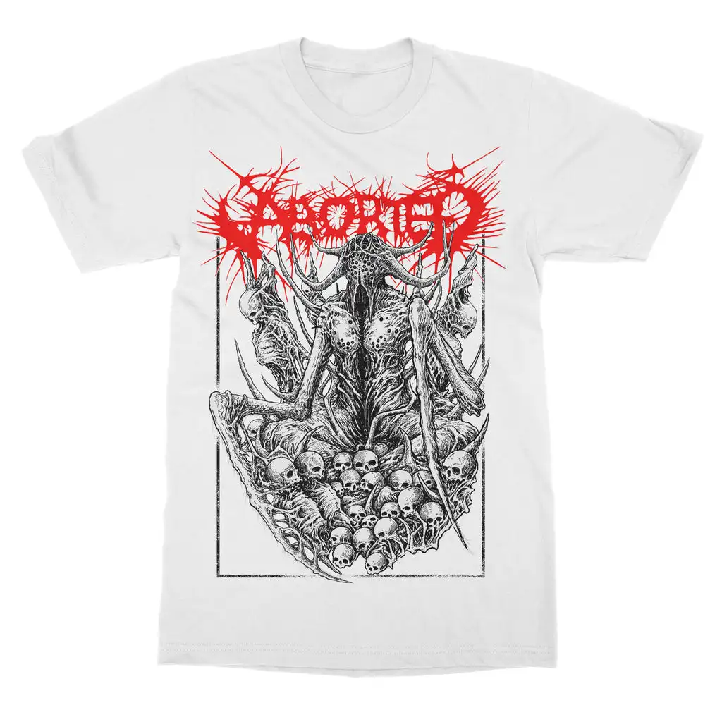 Rare Summer Aborted Graphic Cotton Band Shirt Unisex Summer Short Sleeve Fashion Brand Tee Luxury Casual Vintage Tees