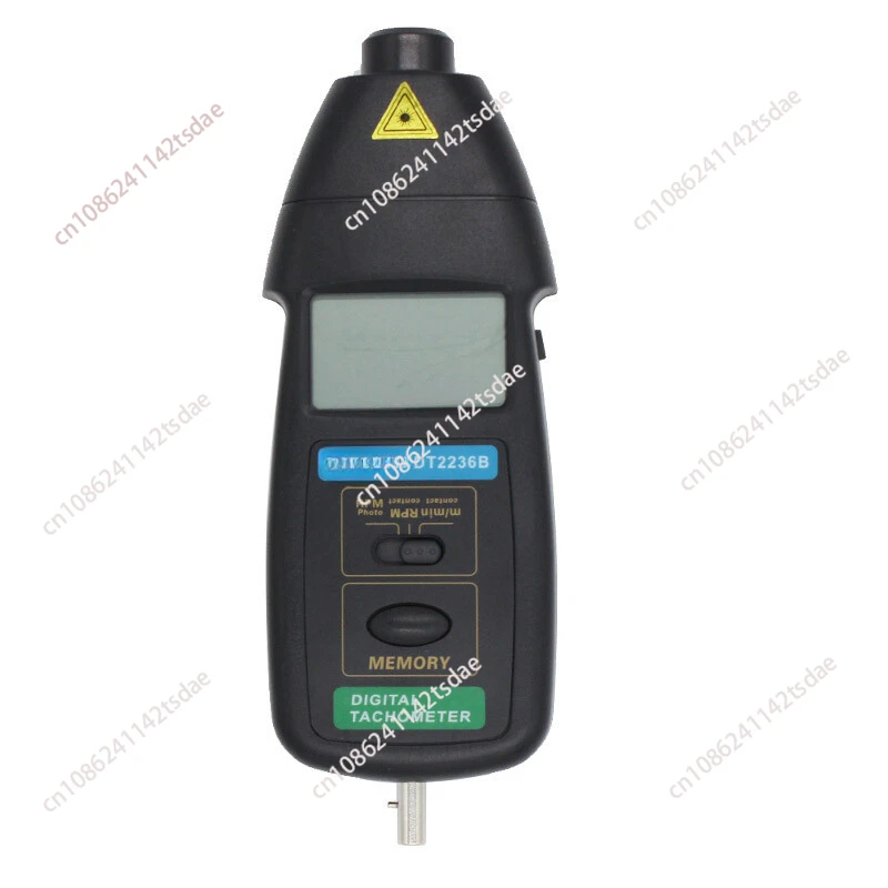 DT-2236B Photoelectric Tachometer and Contact Tachometer Two Function Meter RPM Meter Speed Laser Tacometro Digital Tachometer