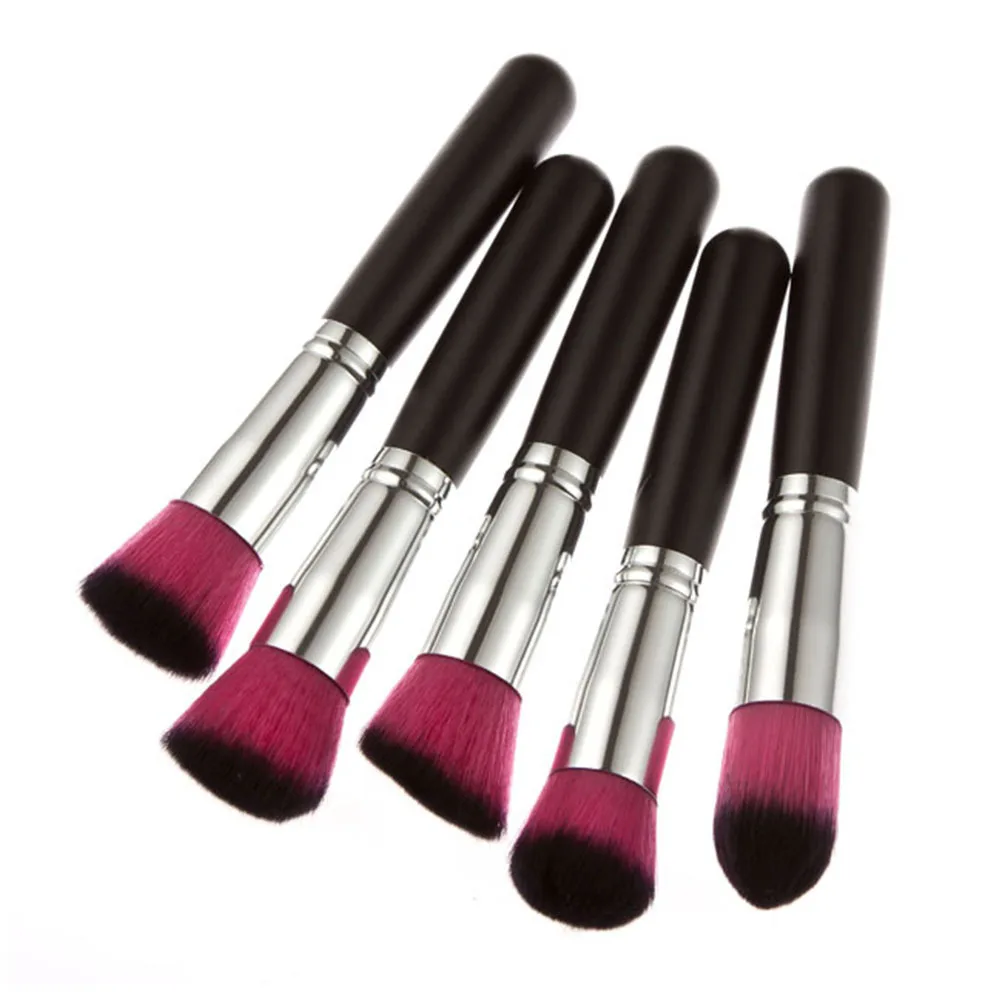 10Pcs Makeup Brush Set Synthetic Hair Professional Brushes Face Eye Foundation Blending Powder Blush Eyeliner Makeup