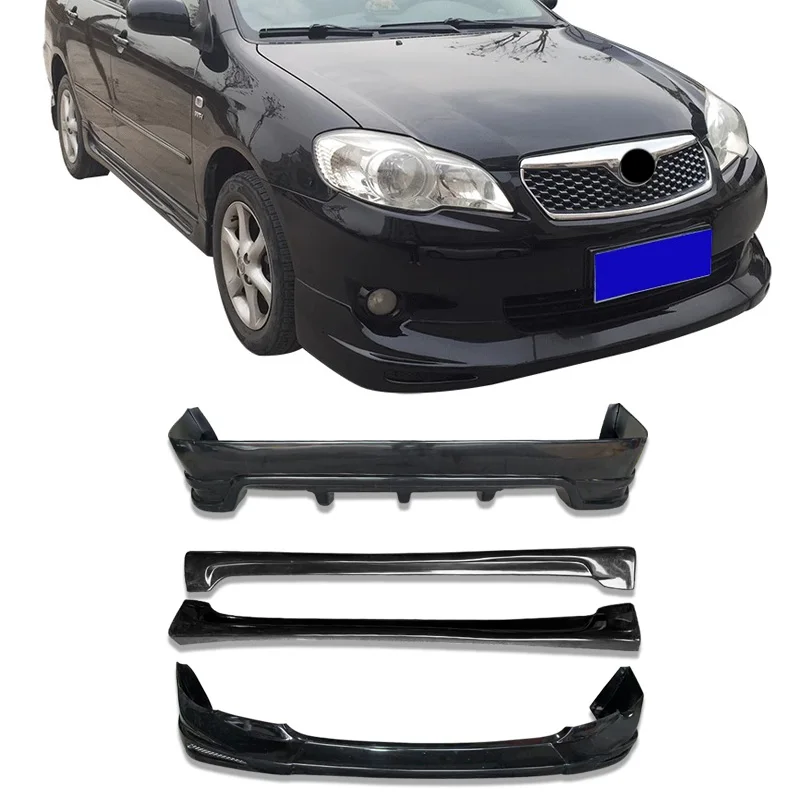 

High Quality ABS Plastic For Toyota Corolla 2010-2012 Front Lip Rear Lip Side Skirt Factory Outlet