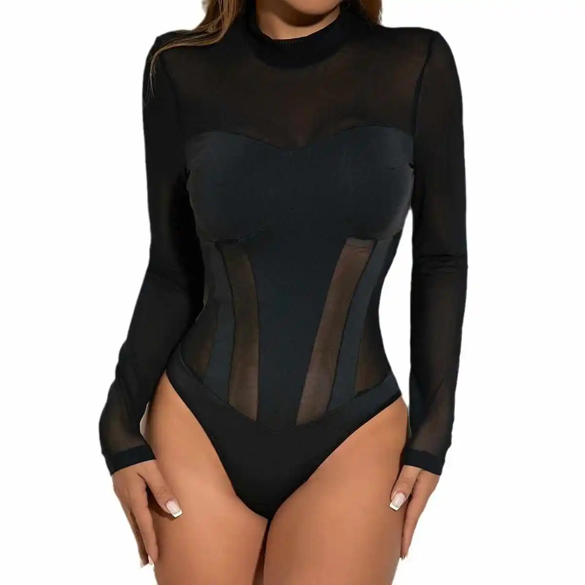 

Женский облегающий комбинезон New Me, длинные брюки с высокой талией и бриллиантами, тонкая зимняя коллекция из полиэфирного волокна