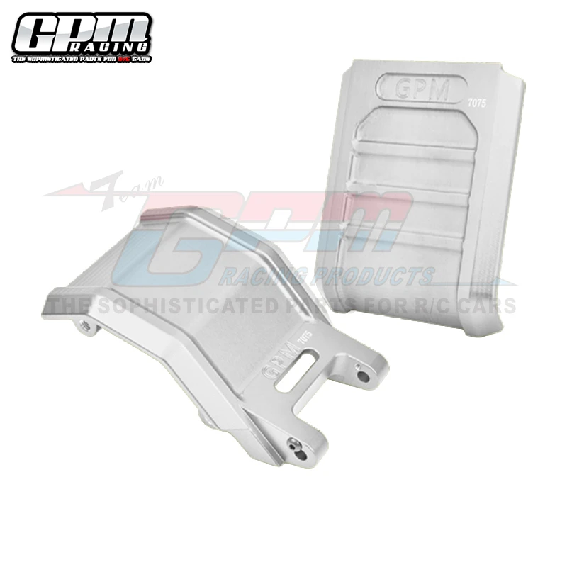 GPM Aluminum 7075 Skid Plates Set For LOSI 1/4 Promoto-MX Motorcycle