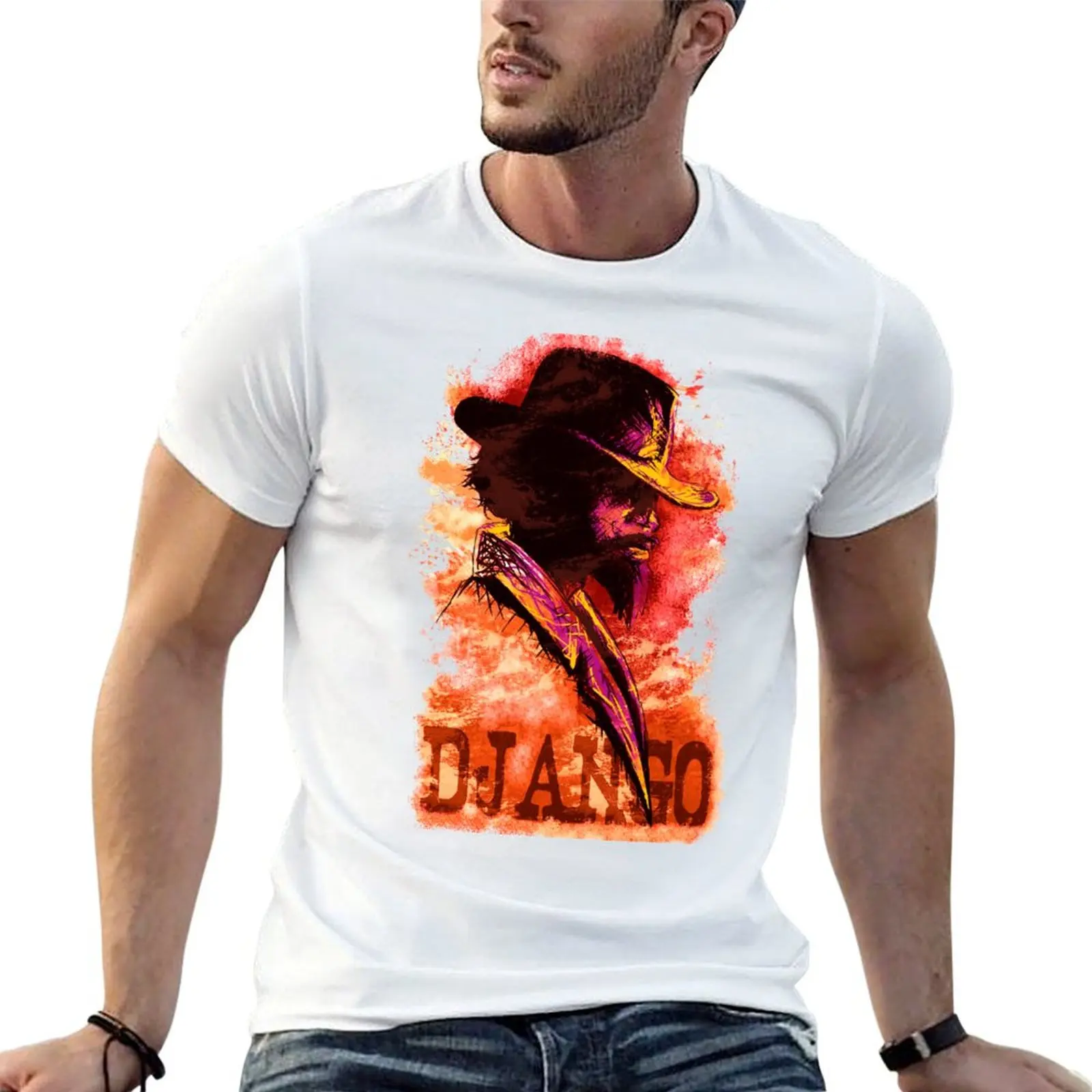 

Django Unchained T-Shirt man t shirts graphic man t shirts for men casual T-Shirt