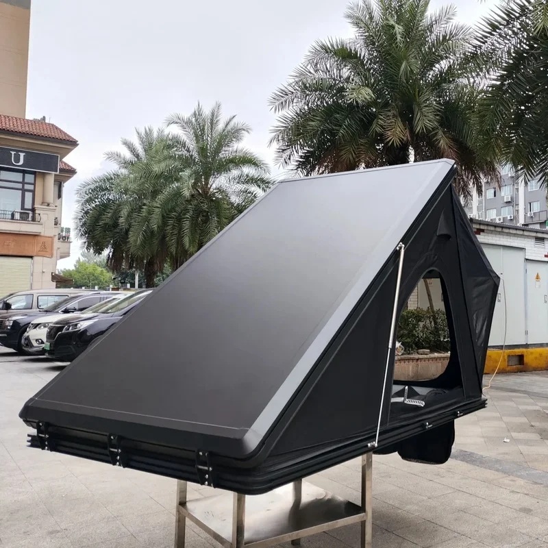 High Quality Ox Fabric Pop Up Hard Shell Roof Top Tent Waterproof Offroad Camping Fit For Truck SUV Van Wrangler Tacoma