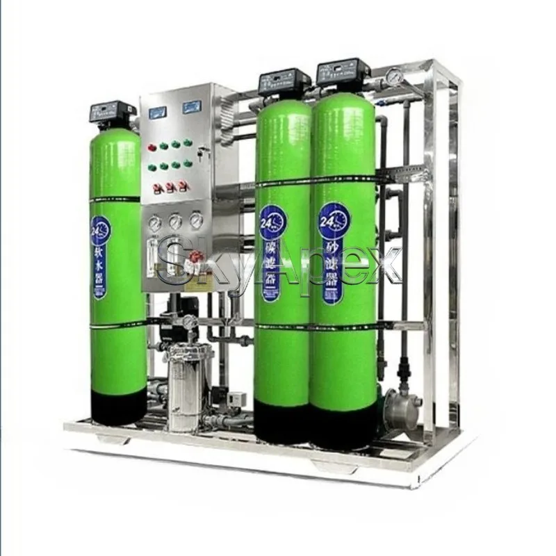 Water Treatment Equipment Industrial Pure Water System Deionized Ultrafiltration Reverse Osmosis Ultrapure Water Purification