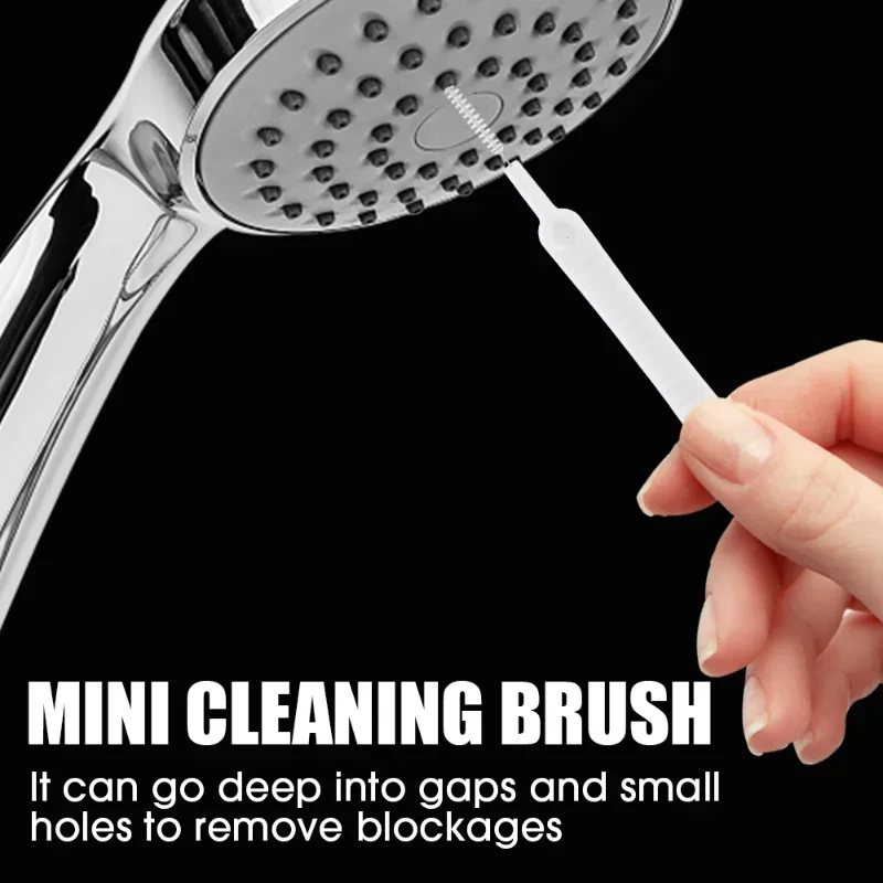 Bathroom Micro Nylon Brush Shower Head Anti-clogging Cleaning Brush Mobile Phone Hole Pore Gap Washing Tools Toilet Accessorie