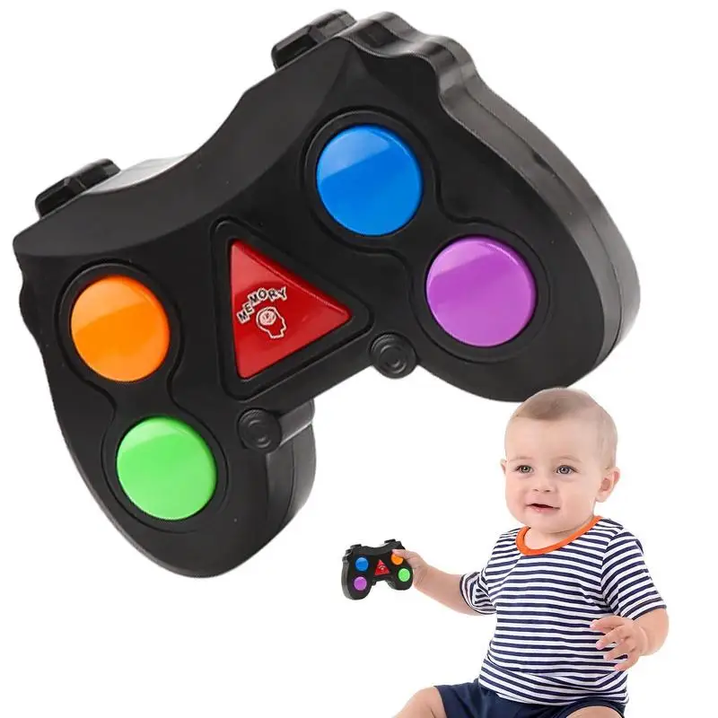 

Clicker Handheld Game Machine For Children Educational Interactive Toys Improve Concentration Hand-Eye Coordination Mood Family