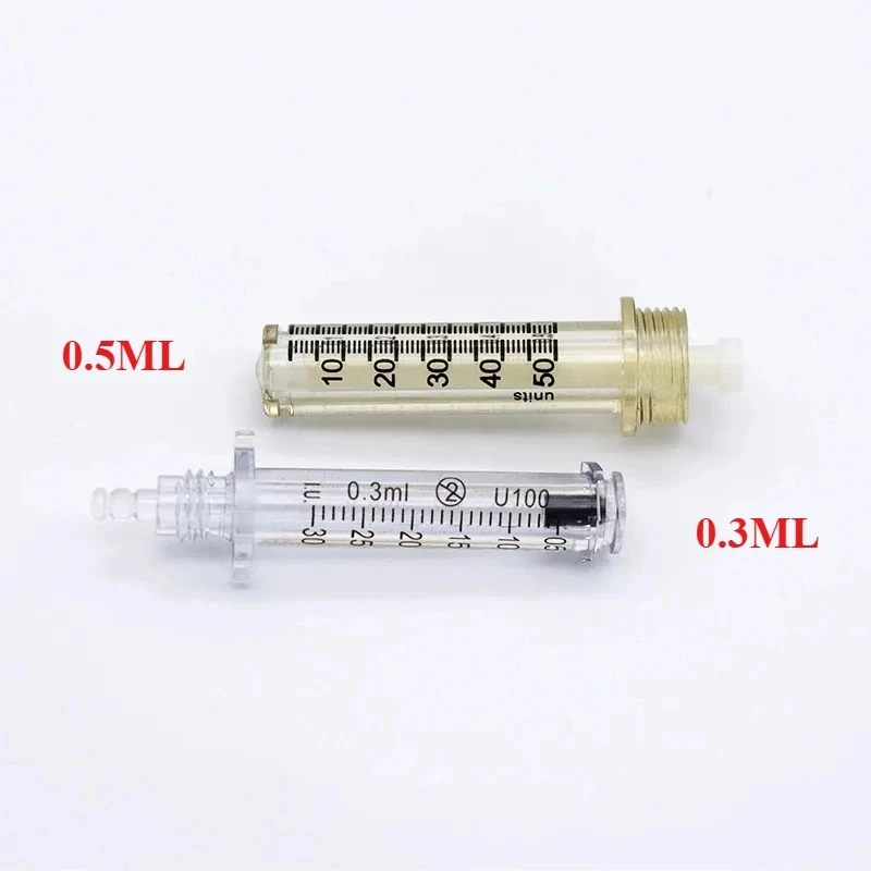 

0.3/0.5ML Hyaluron Pen Disposable Sterile Ampoule Head Lip Filler Lifting Hyaluronic Acid Gun Atomizer Anti-wrinkle 10PCS