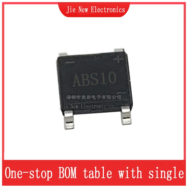 50PCS SMD MB6S MB6F MB8S MB8F MB10S MB10F ABS10 SOP4 Diode Bridge Rectifier