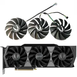 NEW CF9015H12S GA92S2U RTX 3080 3080TI 3090 Trinity GPU Fan，For ZOTAC RTX 3090 3080 Trinity、RTX 3070 Video card cooling fan