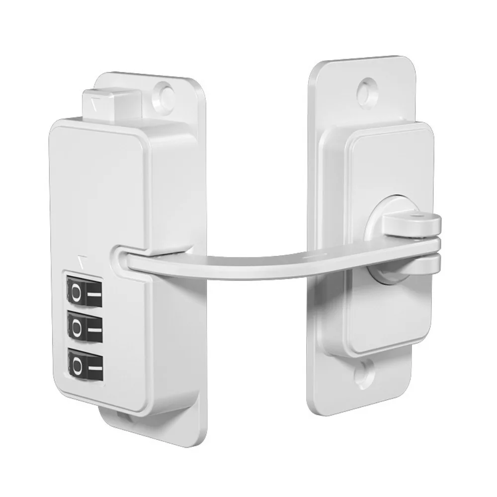Password Safety Lock Digital Password Sliding Closet Refrigerator Door Lock Multifunction Coded Lock Drawers Lock Safety