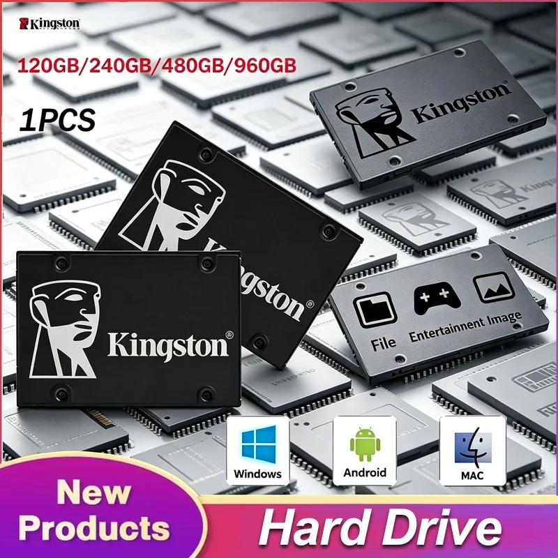 1 unidad para Kingston A400 120GB 240GB 480GB 960GB SATA III 2,5 HD SSD