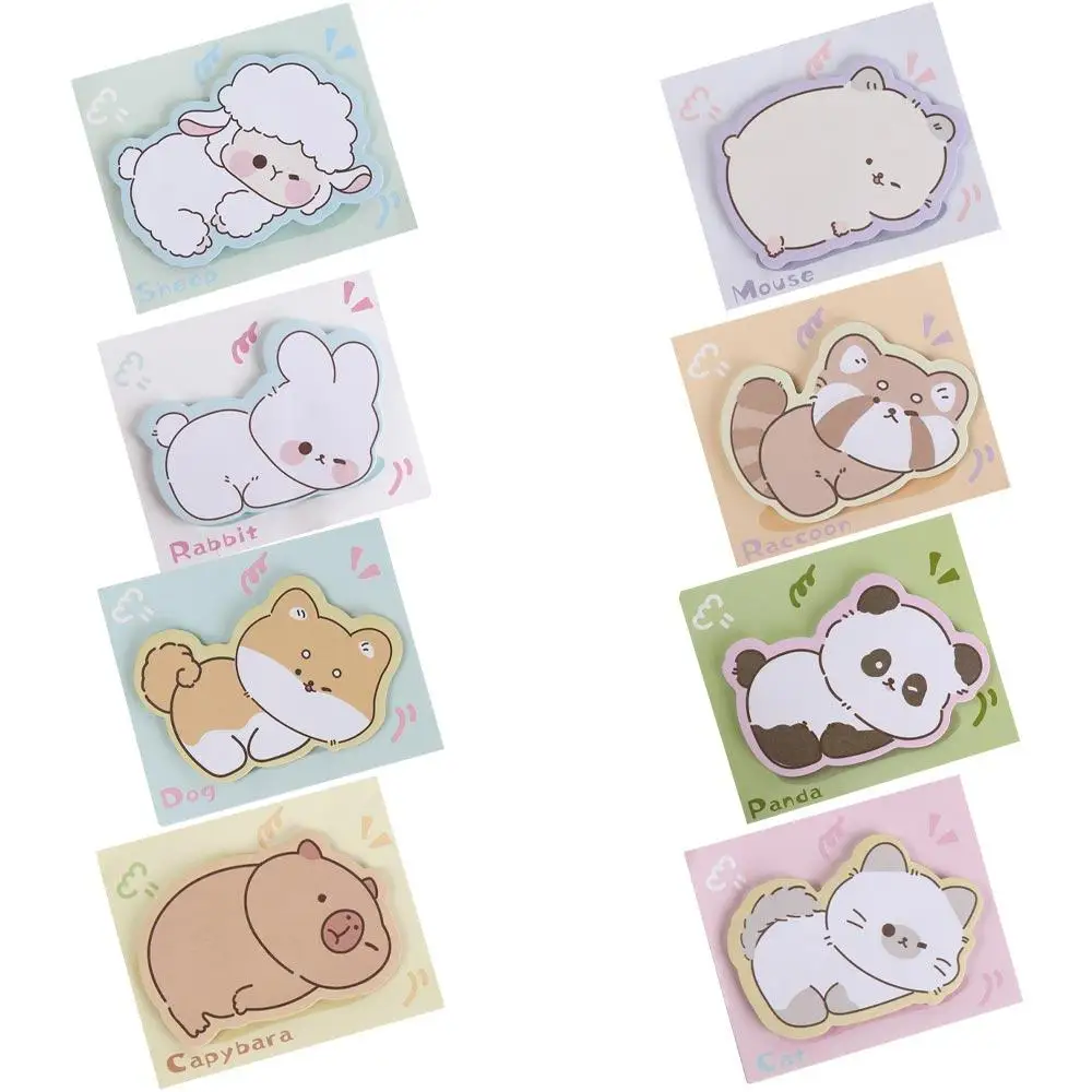 Daily To Do Animal Shape Animal Sticky Notes Memo Pad N Times Note Pad Journaling Planner Sticky Note Paper Teen/Adult/ Girls