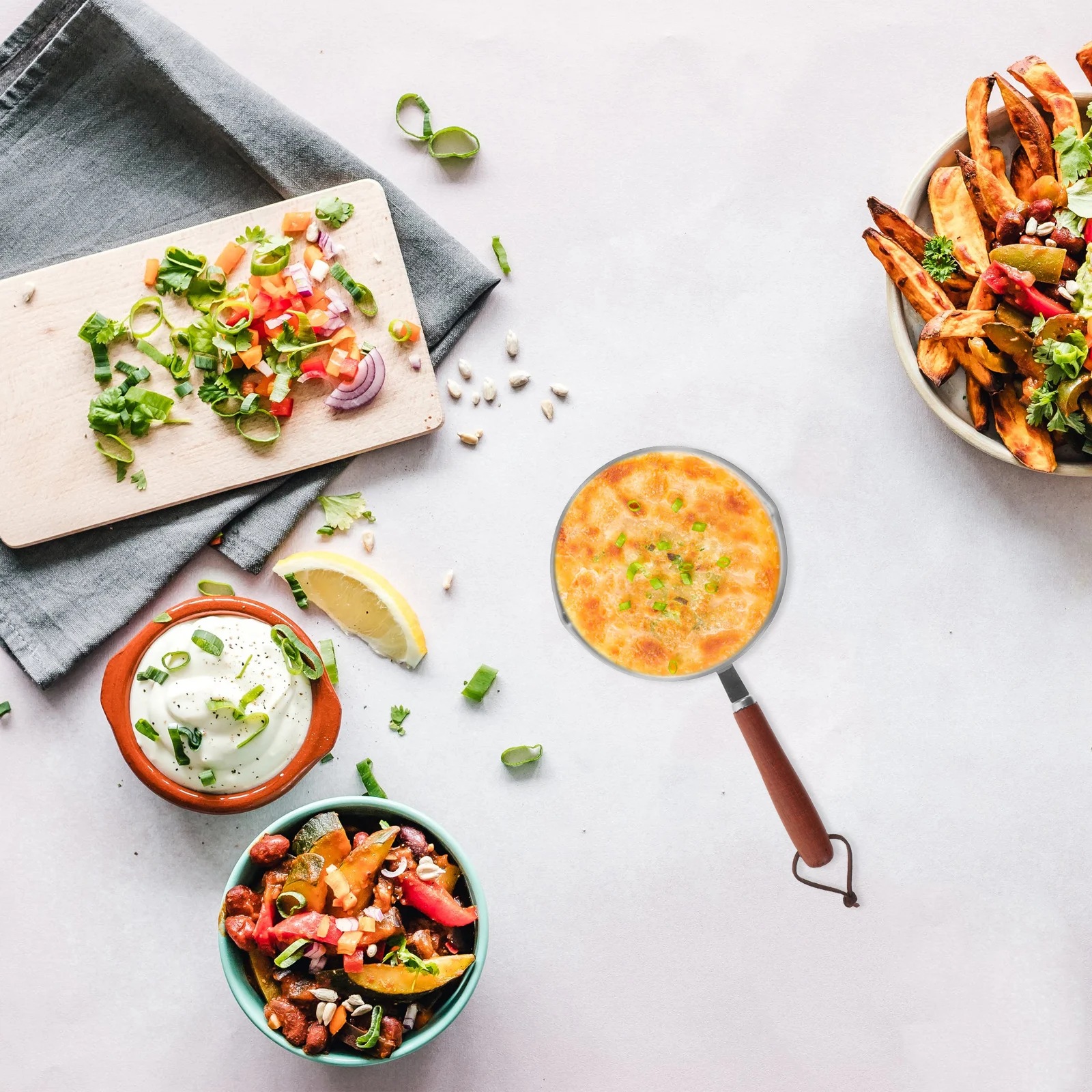 

Nonstick Stainless Steel Frying Pan Flat Bottom Strong Heat Resistance Comfortable Handle Small Egg Fry Pan Ideal for Cooking