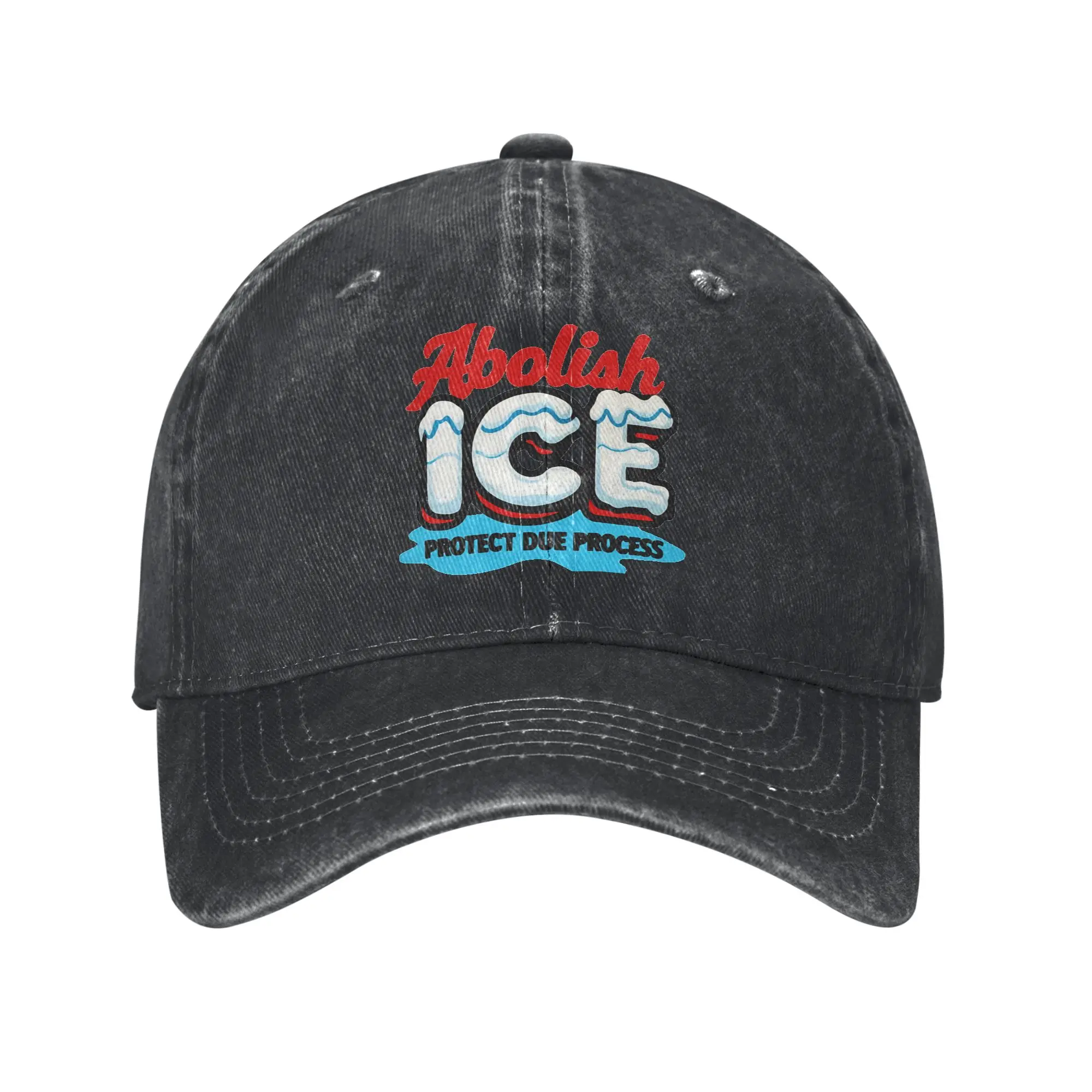 Abolish ICE Protect Due Process   Outfits Baseball Caps Unisex Casual  Caps Hat Adjustable Trucker Hat