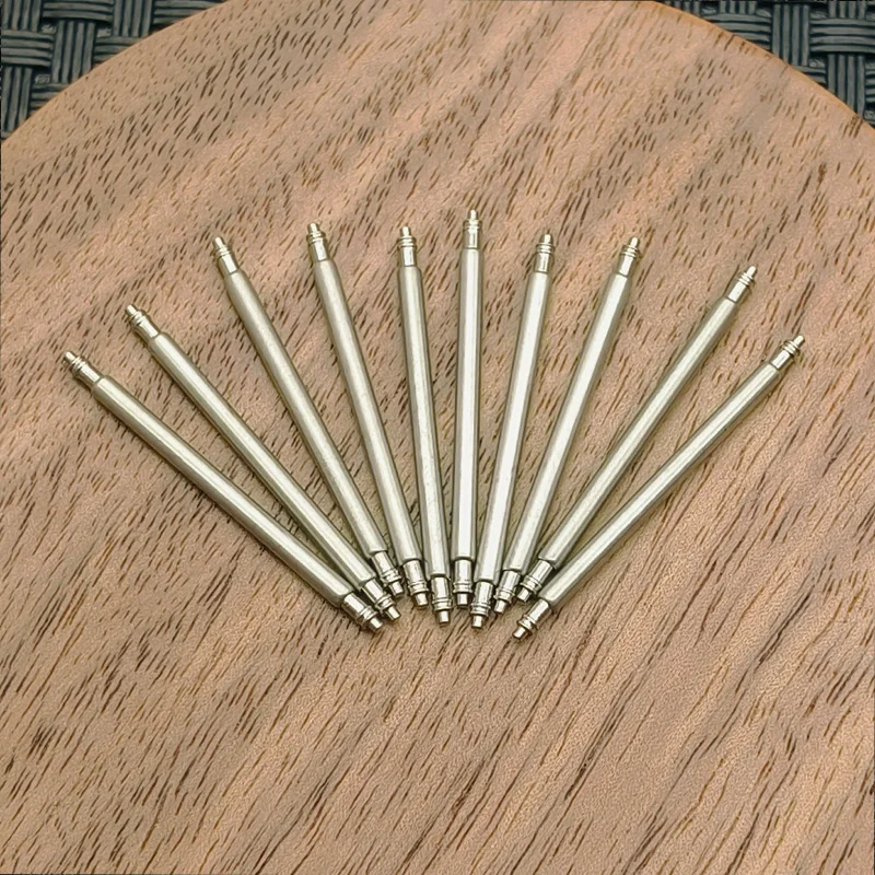 10Pcs Spring Bars 18/19/20/21/22-/28/30mm Strap Link Pins 1.5mm/1.8mm Watch Band Strap Links Bars Metal Spring Bars Repair Tools
