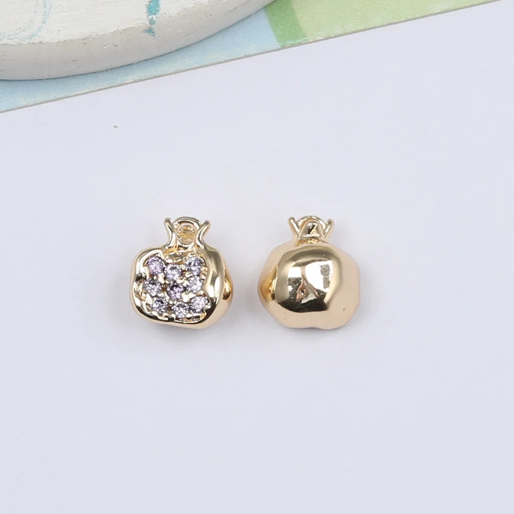 تصميم حلو-سحر شكل الرمان تشيكوسلوفاكيا ، أساور حجر الراين ديي ، مجوهرات ، 10 × 11 ، 50 ، + + +