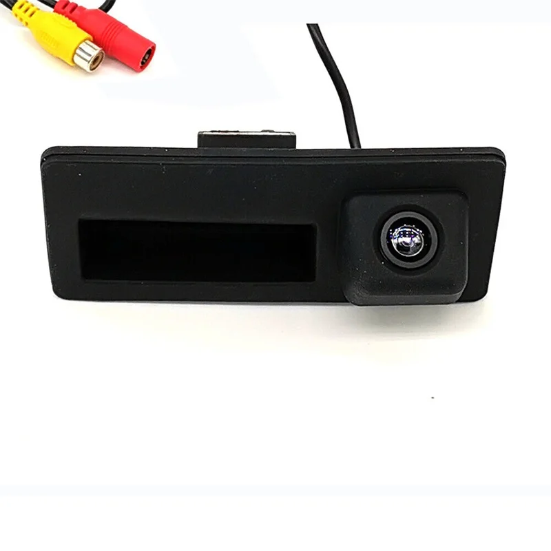 Car Rear View Camera for Audi A3 A4 A4L S4 A5 S5 Q3 Q5 A6 A7 A6L A8 Wide Angle Car Trunk Handle Reverse Parking Backup Camera