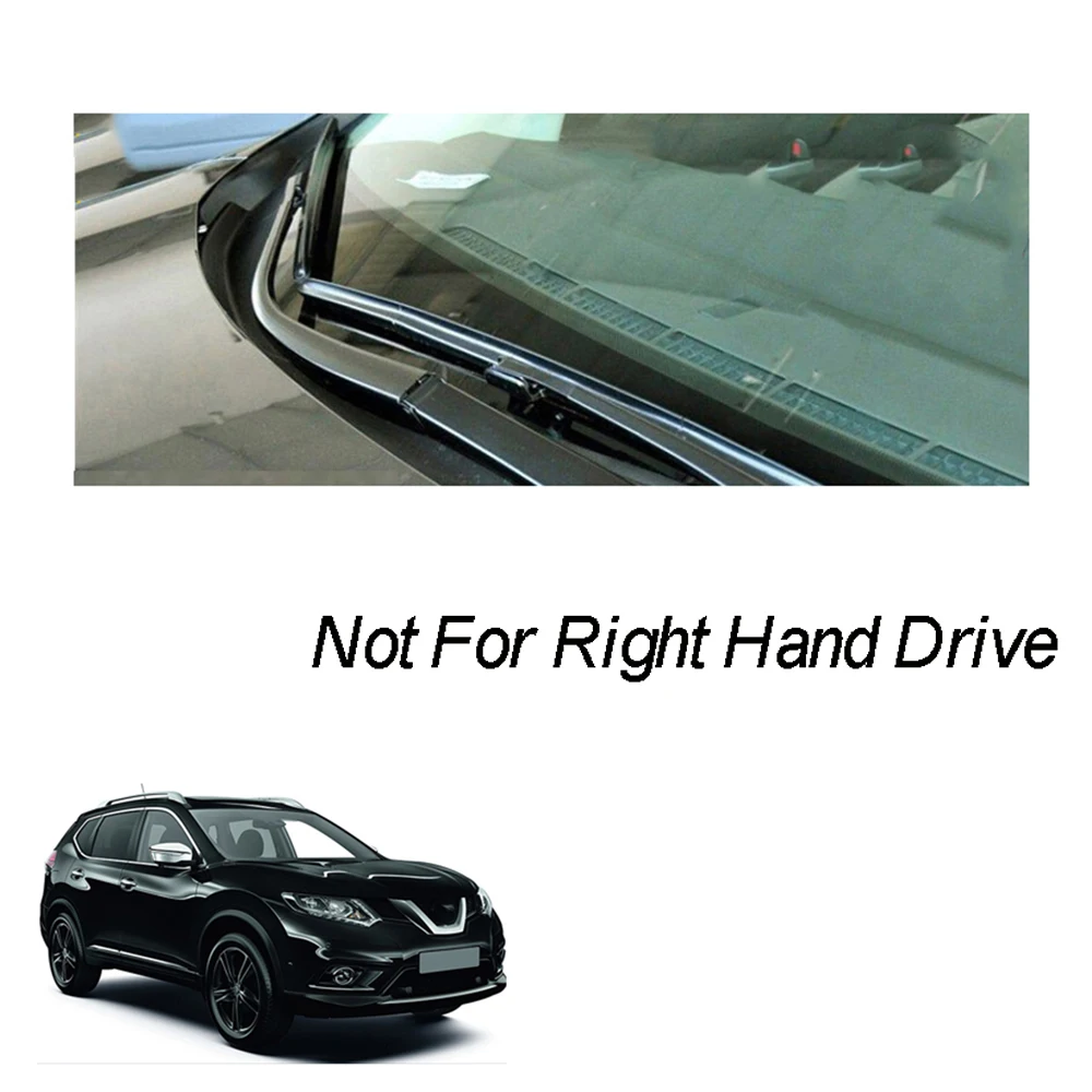 Car Windshield Windscreen Wiper Blades For Nissan X-Trail T32 Rogue Front Rear Window Set 2013 2014 2015 2016 2017 2018 2019