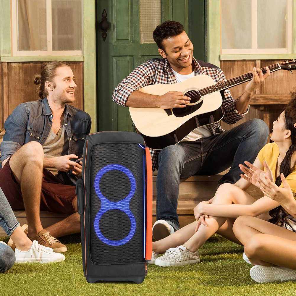 Capa protetora contra poeira para alto-falante bluetooth, estojo de transporte para jbl partybox ultimate, acessórios de alto-falante