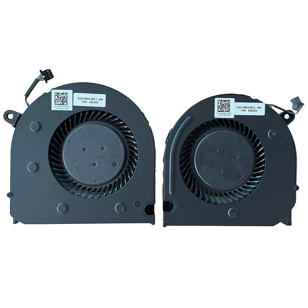 Replacement New Laptop CPU + GPU Cooling Fan for DELL G5 15 5500 5505 G3 3500 Series PC01D F3DF0