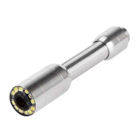 Câmera Boroscópio Profissional 23mm CMOS 145 °   Câmera de inspeção de esgoto/tubo de drenagem com SD/DVR, cabeça de equilíbrio