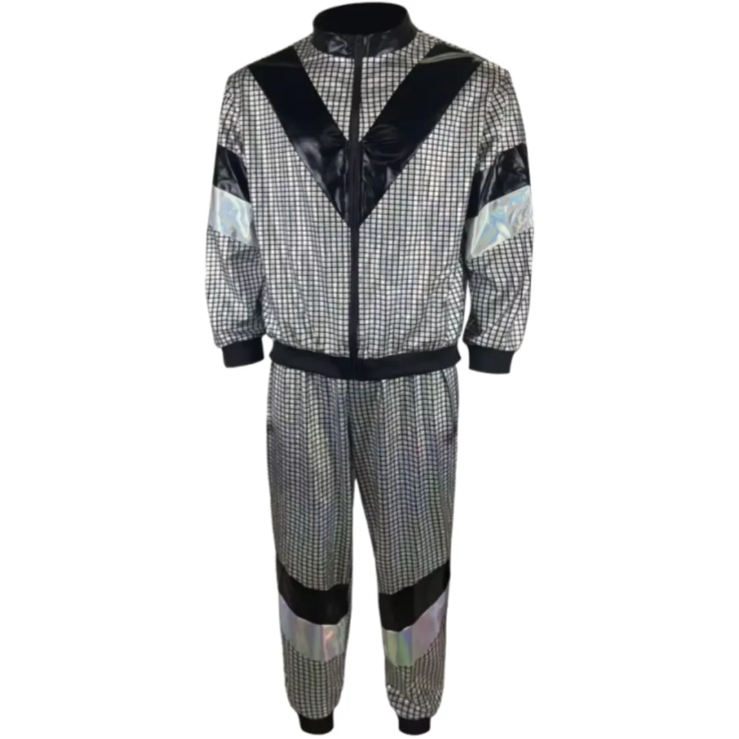 

Halloween Men Costumes Jacket Suit Retro Disco Medieval Steampunk Cosplay Party Stage Performance Adult Costumes Coats Outfit