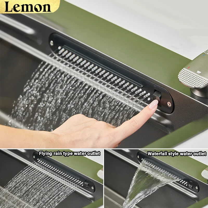 Stainless Steel New Kitchen Sink Multifunctional Household Sinks Waterfall Large Single Slot Dish and Vegetable Wash Basin