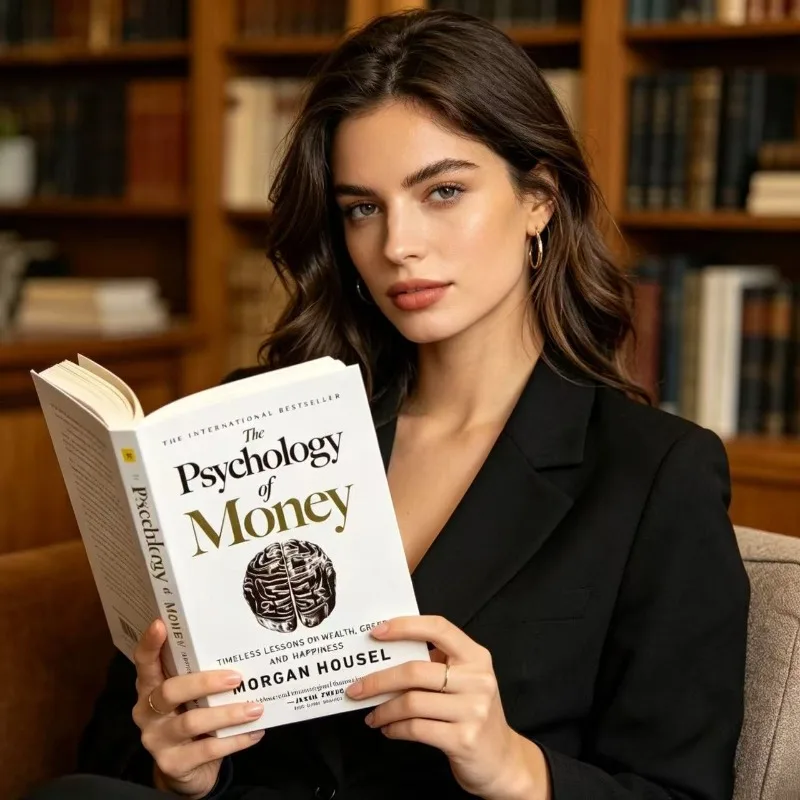 The Psychology of Money + It Didn't Start with You 2PCS Bestseller Book Set Morgan Housel Mark Wolynn Finance & Self Help Books