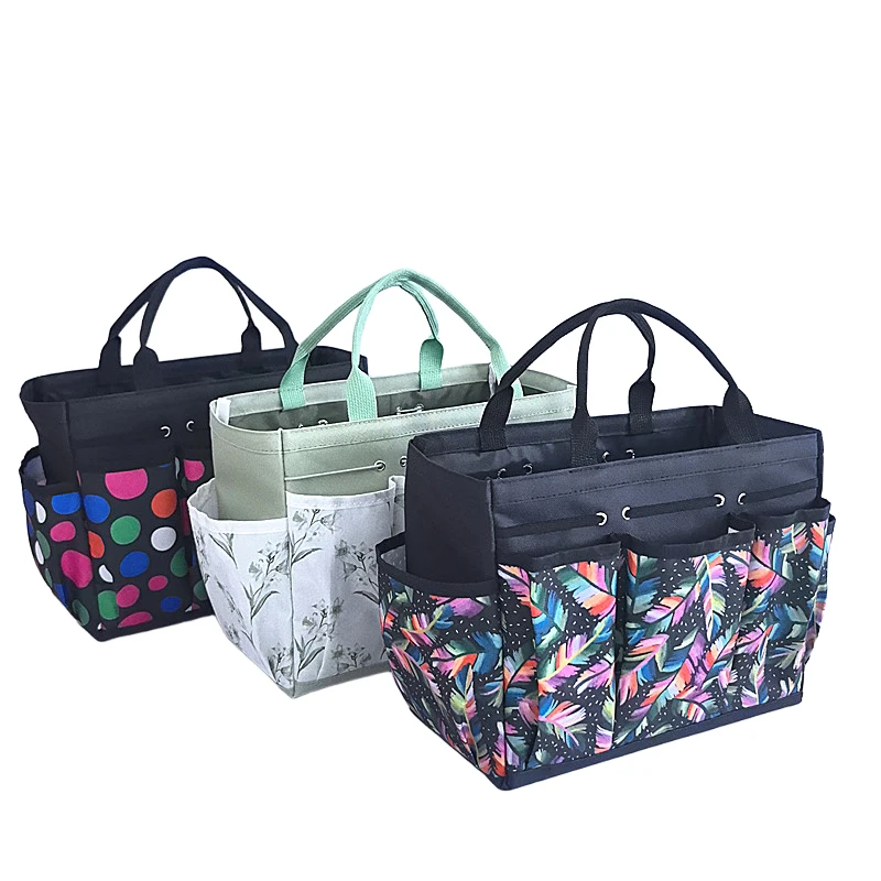 Stylish and Elegant Printed Storage Bag Lightweight Handbag Organizer and Storage Pouch Suitable for Outdoor Picnic Storage