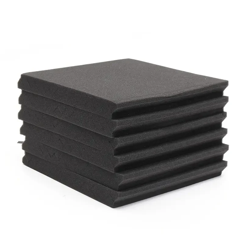 

12pcs 30x30x2.5cm Acoustic Foam Sound Insulation Panels For KTV Bar Studio Wedges Sound Proofing