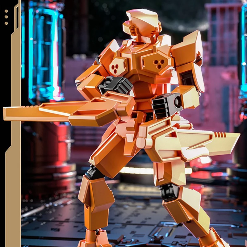 3d impresso cavaleiro manequim manequim multi-articulado móvel shapeshift robô guerreiro 13 figura de ação ornamento decoração para crianças