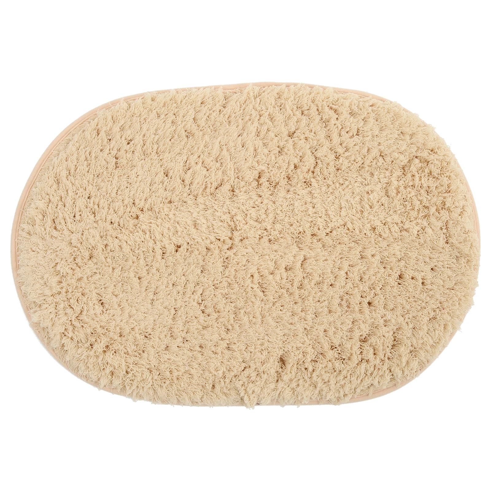 

Floor Mat Soft Area Rugs Indoor Tufted Oval Carpet Anti Skid Door Bedroom Bathroom Ground Mat Non Slip Pad