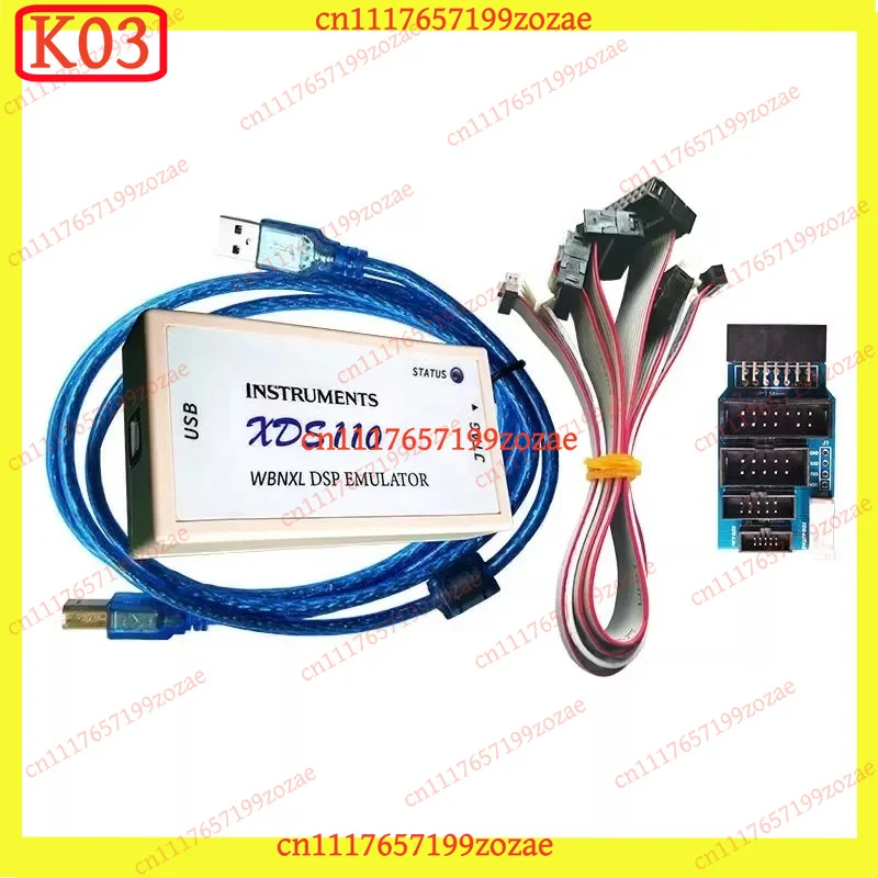 k3 XDS110-Lite JTAG Debug Probe & Programmer, Compatible with CC2640R2F CC3220 CC2630 cJTAG Downloader