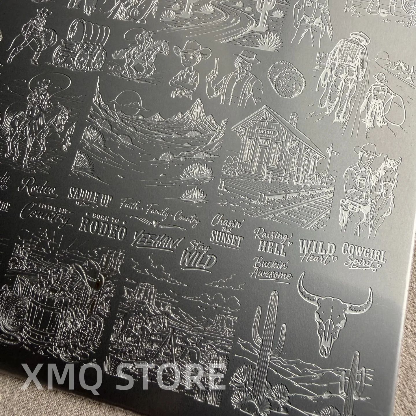 XMQ NAIL ART STAMPING PLATES HALLOWEEN VORLAGEPLATTEN HERBST-MOTIVPLATTEN – Detail 4