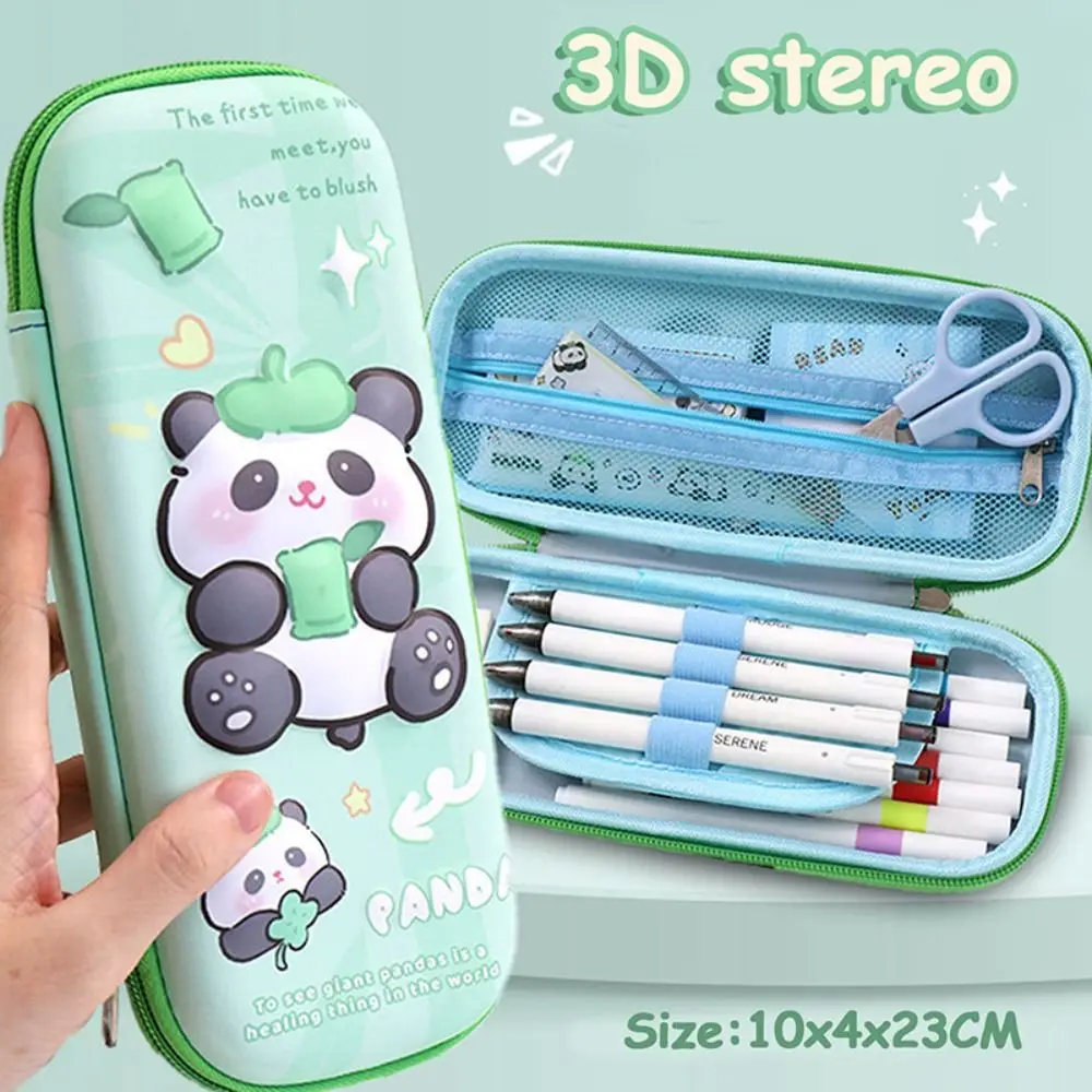 

Large Capacity 3D Capybara Pencil Case Multifunctional Stereoscopic 3D Cartoon Pen Box Stationery Waterproof