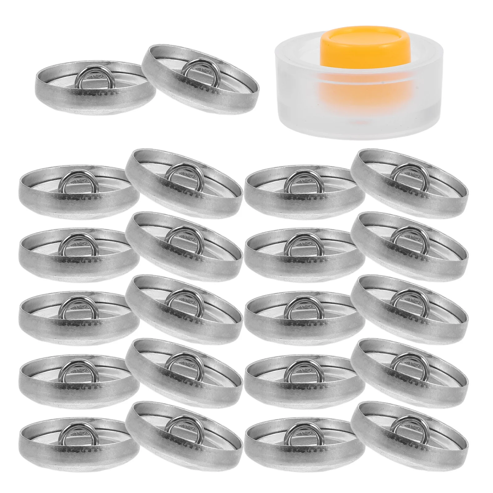 

1Set DIY Fabric Covered Button Maker Kit Sewing Tool Set Multifunctional Button Craft Supplies Fabric Covered Buttons