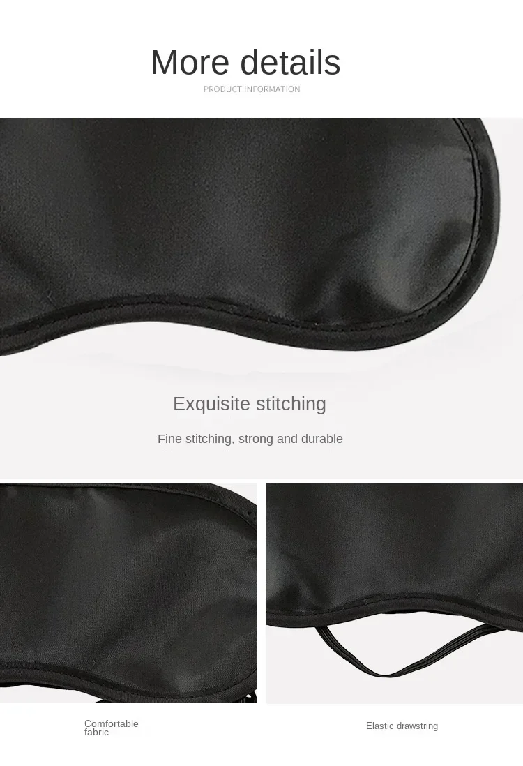 50 PCS Eye patches hotel rooms disposable Sleep mask blindfold for eyes aviation eye mask shading  Sleeping eye mask Wholesale