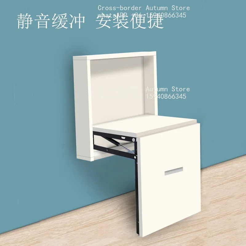 Buffer folding stool Wall-mounted cabinet stool Wall porch chair Shoe changing stool Adult storage, hardware accessories