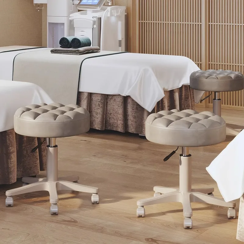 Beauty stool, beauty salon pulley can be lifted and lowered, rotating salon, barber shop, big worker chair, hair chair, househol