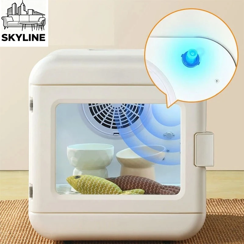 Small Pet Dryers Cat and Dog Hair Dryer Modern Pet Shop Dog Grooming Air Dryer Household High-power Silent Water Blower