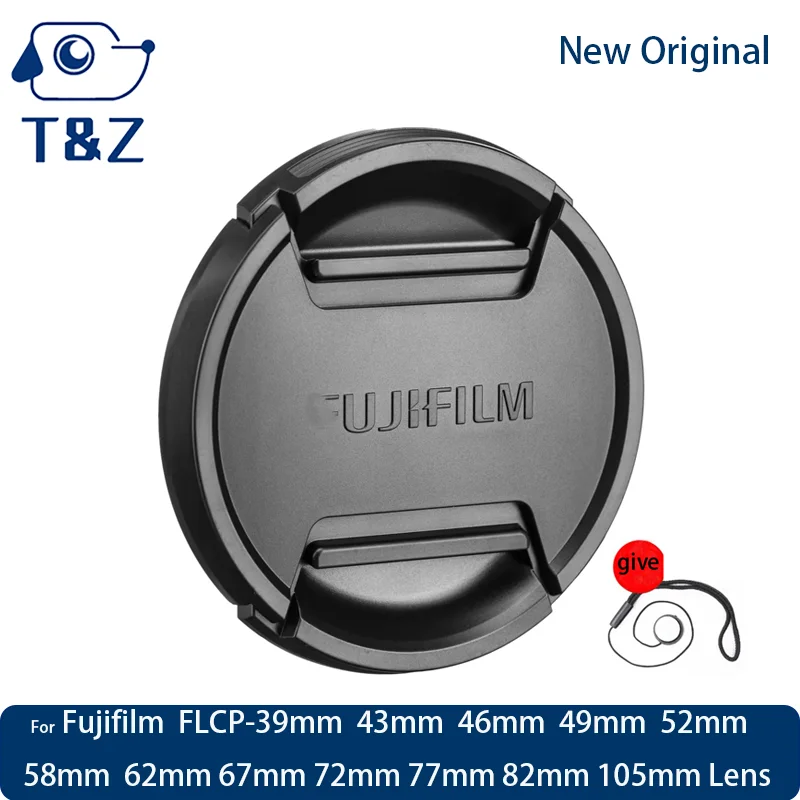 New Original FLCP-39II 39mm 43mm 46mm 49mm 52mm 58mm 62mm 67mm 72mm 77mm Lens Cap For Fujifilm Fuji FLCP Series Front Lens Cover