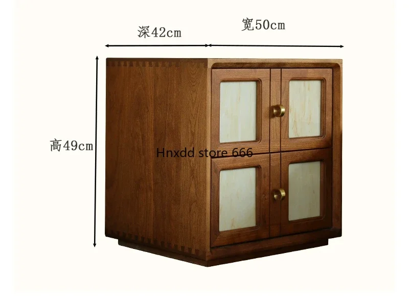 Combination bedside table retro bedside table chest cabinet small apartment drawer cabinet