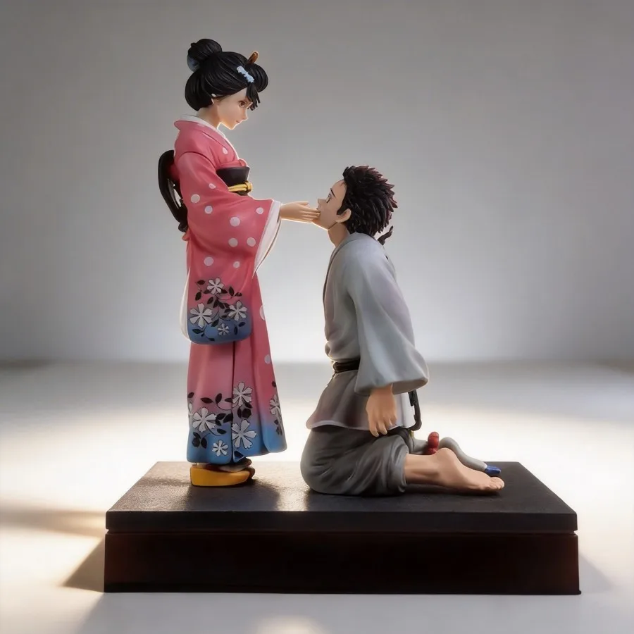 

Akaza & Renxue Anime Model Figure from Demon Slayer: Kimetsu no Yaiba - 26cm Collectible Model