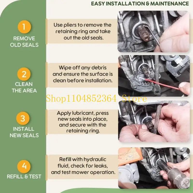 652F مجموعة ختم المعدات الهيدروليكية مجموعة 70853 إصلاح حلقات الاحتفاظ #5