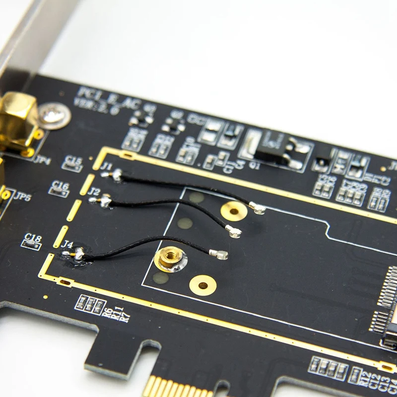 Bcm94360CSAX بطاقة WLAN لبوردكوم ، Bcm94360CSAX ، Bcm943602CS ، Bcm94331CSAX ، محول بسي-e لسطح المكتب ، محول وهوائي ، بطاقة أبل واي فاي