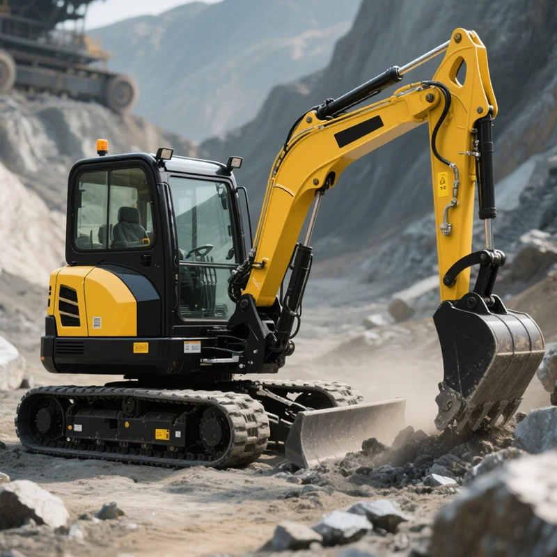 

Customized High Quality Low Emission Mini Excavator Multi-Function for Farm Garden use 1.8 ton Small Excavator