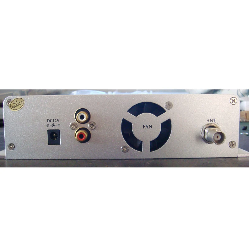 

15W/ 25W FM Radio Transmitter Stereo PLL Broadcast Station 88MHz-108MHz, 2 MIC Input Audio Amplifier for Home School Church